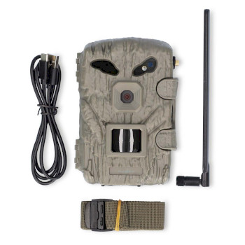 WCAM460GN Wildlife camera | 4g | 1080p@30fps | 30.0 mpixel | 2 mpixel cmos | ip66 | 4g | black no-glow ir | ni Inhoud verpakking foto