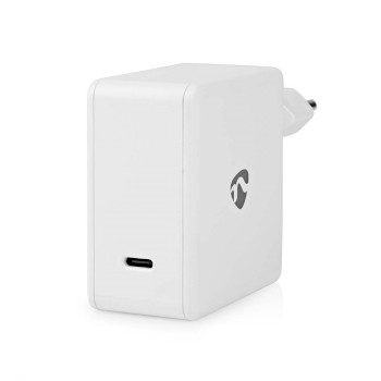 WCGPD100W100WT Oplader | 100 w | gan | snellaad functie | 3.0 / 5.0 a | outputs: 1 | usb-c™ | automatische vo Product foto