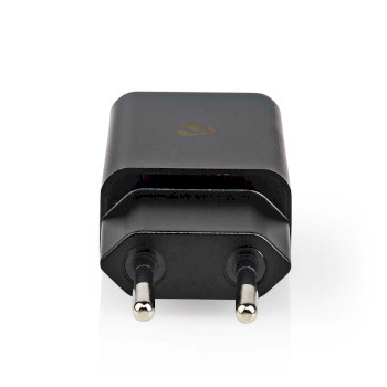 WCHAC242ABK Oplader | 12 w | snellaad functie | 1x 2.4 a | outputs: 1 | usb-a | usb type-c™ (los) kabel |  Product foto