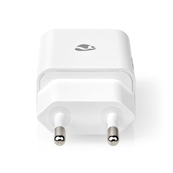 WCHAC242AWT Oplader | 12 w | snellaad functie | 1x 2.4 a | outputs: 1 | usb-a | usb type-c™ (los) kabel |  Product foto
