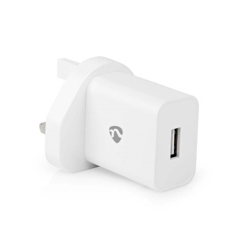 WCHAU242AWTUK Oplader | 12 w | snellaad functie | 1x 2.4 a | outputs: 1 | usb-a | single voltage output Product foto