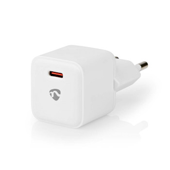 WCMPD20W100WT Oplader | 20 w | snellaad functie | 1.67 / 2.22 / 3.0 a | outputs: 1 | usb-c™ | automatische v Product foto