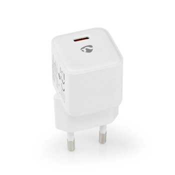 WCMPD20W100WT Oplader | 20 w | pd3.0 20w | snellaad functie | 1.67 / 2.22 / 3.0 a | outputs: 1 | usb-c™ | au