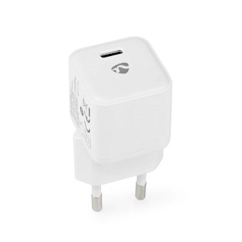 WCMPD30W100WT Oplader | 30 w | pd3.0 30w | snellaad functie | 1.5 / 2.0 / 2.5 / 3.0 a | outputs: 1 | usb-c™ 