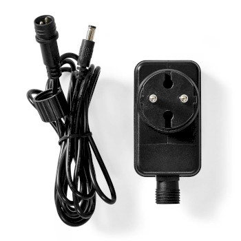 WCPA122BK Universele ac-stroomadapter | 24 w | 12 v dc | 1.80 m | 2.0 a | 1 plug(s) | zwart Inhoud verpakking foto