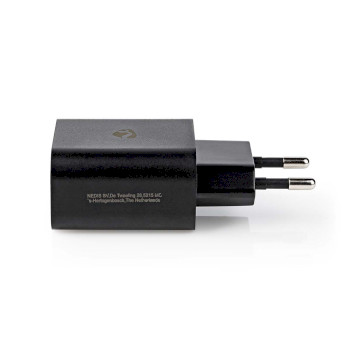 WCPD18W102BK Oplader | 18 w | 1x 3.0 a | outputs: 1 | usb-c™ | geen kabel inbegrepen | automatische voltage Product foto