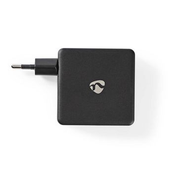 WCPD45W100BK Oplader | 57 w | pd3.0 45w | snellaad functie | 2.25 / 2.4 / 3.0 a | outputs: 2 | usb-a / usb-c͐ Product foto