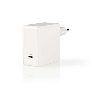 WCPD60W100WT Oplader | snellaad functie | pd3.0 60w | 1x 3,0 a | outputs: 1 | usb-c™ | geen kabel inbegrepe Product foto