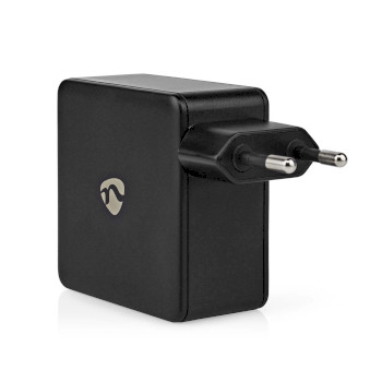 WCPD65W100BK Oplader | 65 w | pd3.0 27w / pd3.0 36w / pd3.0 45w / pd3.0 65w | snellaad functie | 3.0 / 3.25 a | o Product foto