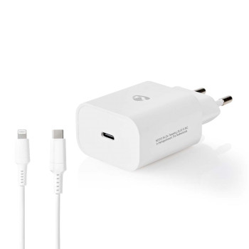 WCPDL20W112WT Oplader | 20 w | pd3.0 20w | snellaad functie | 1.67 / 2.22 / 3.0 a | outputs: 1 | usb-c™ | li Product foto