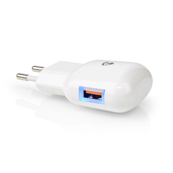 WCQC301AWT Oplader | 1x 3,0 a a | outputs: 1 | usb-a | geen kabel inbegrepen | 18 w | automatische voltage sele Product foto