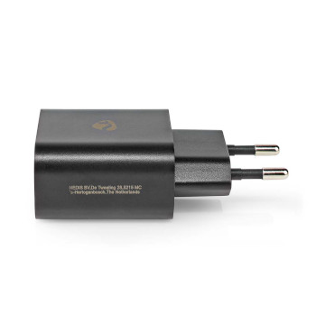 WCQC302ABK Oplader | 18 w | snellaad functie | 1.5 / 2.0 / 3.0 a | outputs: 1 | usb-a | geen kabel inbegrepen | Product foto