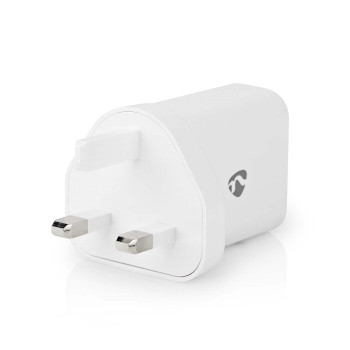 WCQC302AWTUK Oplader | 18 w | qc3.0 | snellaad functie | 3.0 a | outputs: 1 | usb-a | automatische voltage select Product foto
