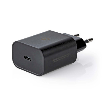 WCQC402ABK Oplader | snellaad functie | 1.5 / 2.0 / 2.5 / 3.0 a | outputs: 1 | usb-c™ | 32 w | automatisc Product foto