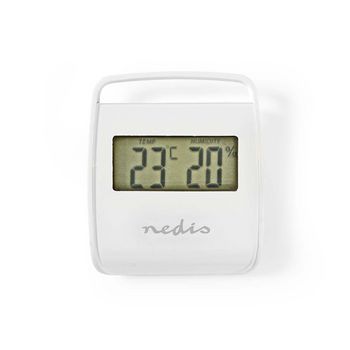WEST100WT Digitale thermometer | binnen | binnentemperatuur | luchtvochtigheid binnenshuis | wit Product foto