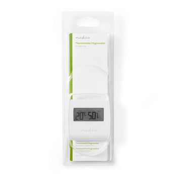 WEST100WT Digitale thermometer | binnen | binnentemperatuur | luchtvochtigheid binnenshuis | wit  foto