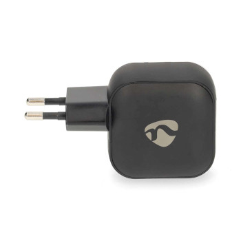 WGCHA45WBK Oplader | 45 w | gan | pd3.0 | snellaad functie | 2.25 / 3.0 a | outputs: 2 | 2x usb-c™ | auto Product foto