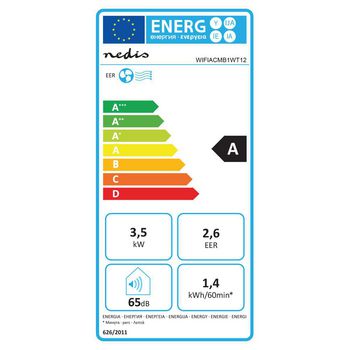 WIFIACMB1WT12 Smartlife 3-in-1 airconditioner | wi-fi | 12000 btu | 100 m³ | ontvochtiging | android™ / Product foto