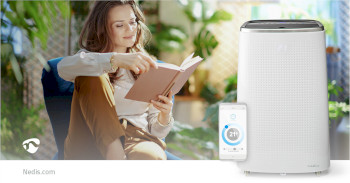 WIFIACMB1WT14 Smartlife 3-in-1 airconditioner | wi-fi | 14000 btu | 120 m³ | ontvochtiging | android™ / Product foto