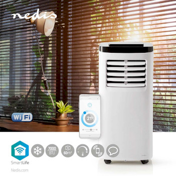 WIFIACMB1WT7 Smartlife 3-in-1 airconditioner | wi-fi | 7000 btu | 60 m³ | ontvochtiging | android™ / i Product foto