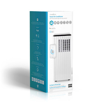 WIFIACMB3WT9 Smartlife 3-in-1 airconditioner | wi-fi | 9000 btu | 80 m³ | ontvochtiging | android™ / i Verpakking foto