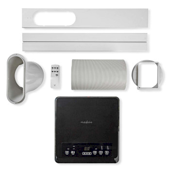 WIFIACMB3WT9 Smartlife 3-in-1 airconditioner | wi-fi | 9000 btu | 80 m³ | ontvochtiging | android™ / i Inhoud verpakking foto