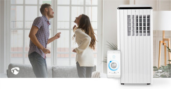 WIFIACMB3WT9 Smartlife 3-in-1 airconditioner | wi-fi | 9000 btu | 80 m³ | ontvochtiging | android™ / i Product foto