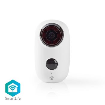 WIFICBO10WT Smartlife camera voor buiten | wi-fi | full hd 1080p | ip65 | cloud opslag (optioneel) / microsd (ni