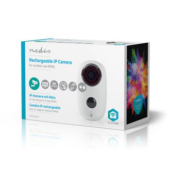 WIFICBO10WT Smartlife camera voor buiten | wi-fi | full hd 1080p | ip65 | cloud opslag (optioneel) / microsd (ni Verpakking foto