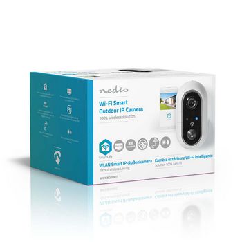 WIFICBO20WT Smartlife camera voor buiten | wi-fi | full hd 1080p | ip65 | max. batterijduur: 4 maanden | cloud o Verpakking foto