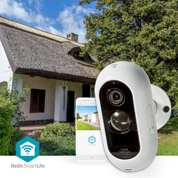WIFICBO30WT Smartlife camera voor buiten | wi-fi | full hd 1080p | ip65 | max. batterijduur: 6 maanden | cloud o Product foto