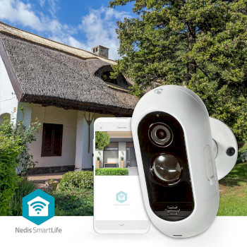 WIFICBO30WT Smartlife camera voor buiten | wi-fi | full hd 1080p | ip65 | max. batterijduur: 6 maanden | cloud o Product foto