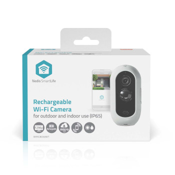 WIFICBO30WT Smartlife camera voor buiten | wi-fi | full hd 1080p | ip65 | max. batterijduur: 6 maanden | cloud o  foto
