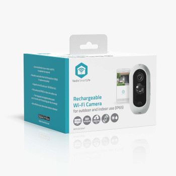 WIFICBO30WT Smartlife camera voor buiten | wi-fi | full hd 1080p | ip65 | max. batterijduur: 6 maanden | cloud o Verpakking foto