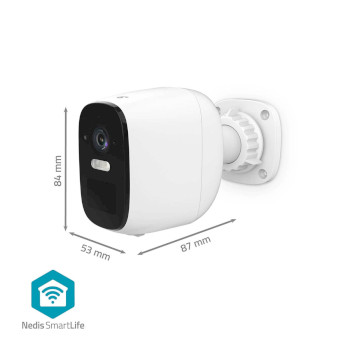 WIFICBO32WT Smartlife camera voor buiten | wi-fi | spotlight | 4mp quad hd 1440p / 2560x1440 | ip66 | max. batte Product foto