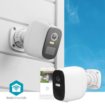 WIFICBO32WT Smartlife camera voor buiten | wi-fi | spotlight | 4mp quad hd 1440p / 2560x1440 | ip66 | max. batte Product foto