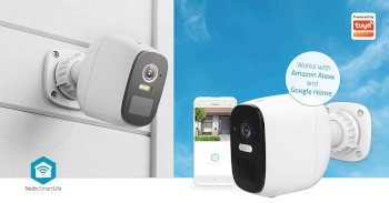 WIFICBO32WT Smartlife camera voor buiten | wi-fi | spotlight | 4mp quad hd 1440p / 2560x1440 | ip66 | max. batte Product foto