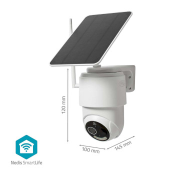 WIFICBO50WT Smartlife camera voor buiten | wi-fi | full hd 1080p | pan tilt | ip65 | max. batterijduur: 5 maande Product foto