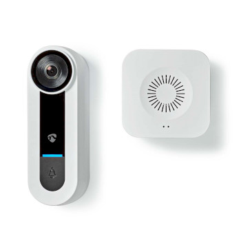 WIFICDP40CWT Smartlife videodeurbel | wi-fi | netvoeding | 1536x1536 | cloud opslag (optioneel) / microsd (niet i Product foto