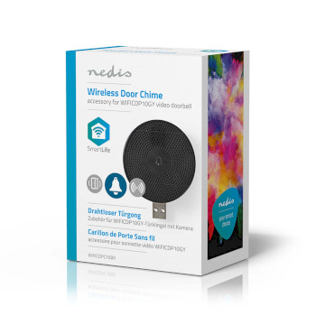 WIFICDPC10BK Smartlife gong | 433 mhz | accessoire voor: wificdp10gy / wificdp30wt / wificdp40cwt | usb gevoed |  Verpakking foto