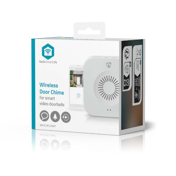 WIFICDPC20WT Smartlife gong | 433 mhz | accessoire voor: wificdp10gy / wificdp30wt / wificdp40cwt | batterij gevo Verpakking foto