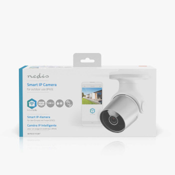 WIFICO11CWT Smartlife camera voor buiten | wi-fi | full hd 1080p | ip65 | cloud opslag (optioneel) / microsd (ni  foto