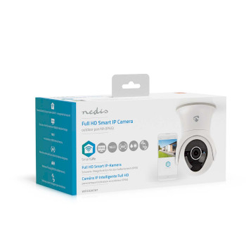 WIFICO20CWT Smartlife camera voor buiten | wi-fi | full hd 1080p | pan tilt | ip65 | cloud opslag (optioneel) /  Verpakking foto