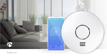 WIFIDS10WT Smartlife rookmelder | wi-fi | warmtesensor | batterij gevoed | levenscyclus sensor: 10 jaar | en 14 Product foto