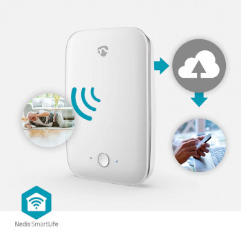 WIFIFD10WT Valdetector | wi-fi | detectiebereik: 7 m | effectief gezichtsveld (horizontaal): ±45° | e Product foto
