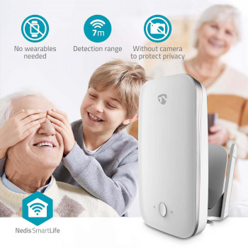 WIFIFD10WT Valdetector | wi-fi | detectiebereik: 7 m | effectief gezichtsveld (horizontaal): ±45° | e Product foto