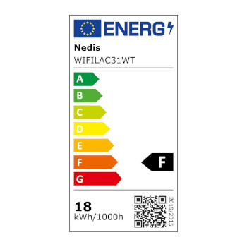 WIFILAC31WT Smartlife plafondlamp | wi-fi | rgb / warm tot koel wit | rond | diameter: 290 mm | 1800 lm | 2700 - Product foto