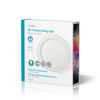 WIFILAW10WT Smartlife plafondlamp | wi-fi | koel wit / warm wit | rond | diameter | 800 lm | 2700 - 6500 k | ip2 Verpakking foto