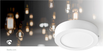 WIFILAW10WT Smartlife plafondlamp | wi-fi | koel wit / warm wit | rond | diameter | 800 lm | 2700 - 6500 k | ip2 Product foto