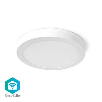 WIFILAW20WT Smartlife plafondlamp | wi-fi | koel wit / warm wit | rond | diameter: 300 mm | 1200 lm | 2700 - 650